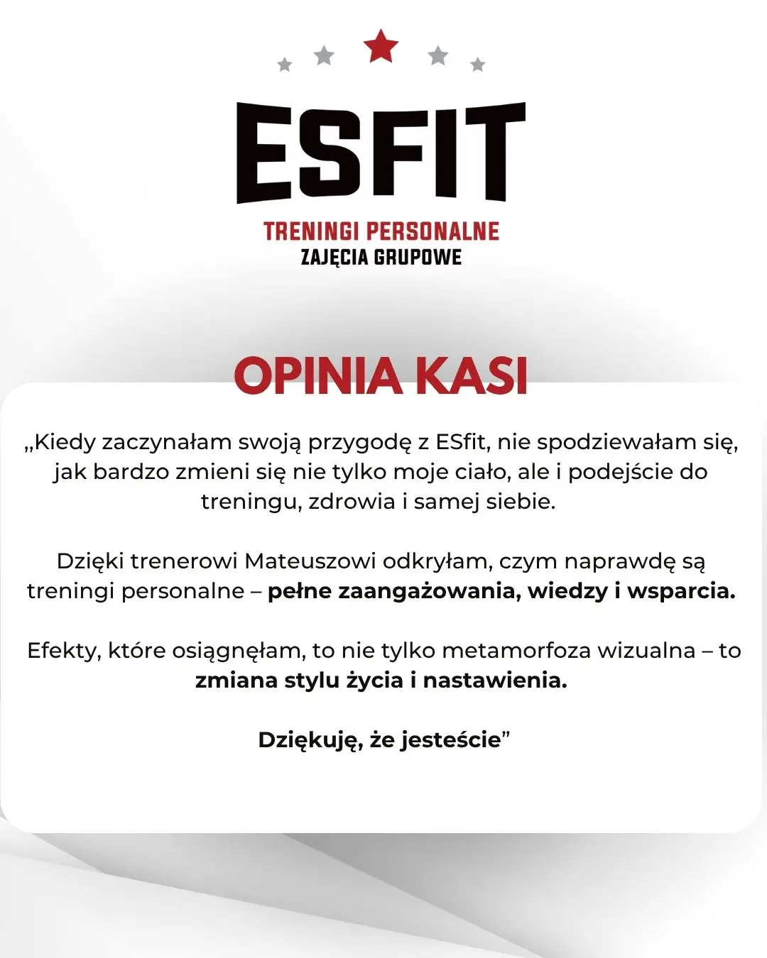 ESFIT STUDIO RADOM Siłownia studio treningu