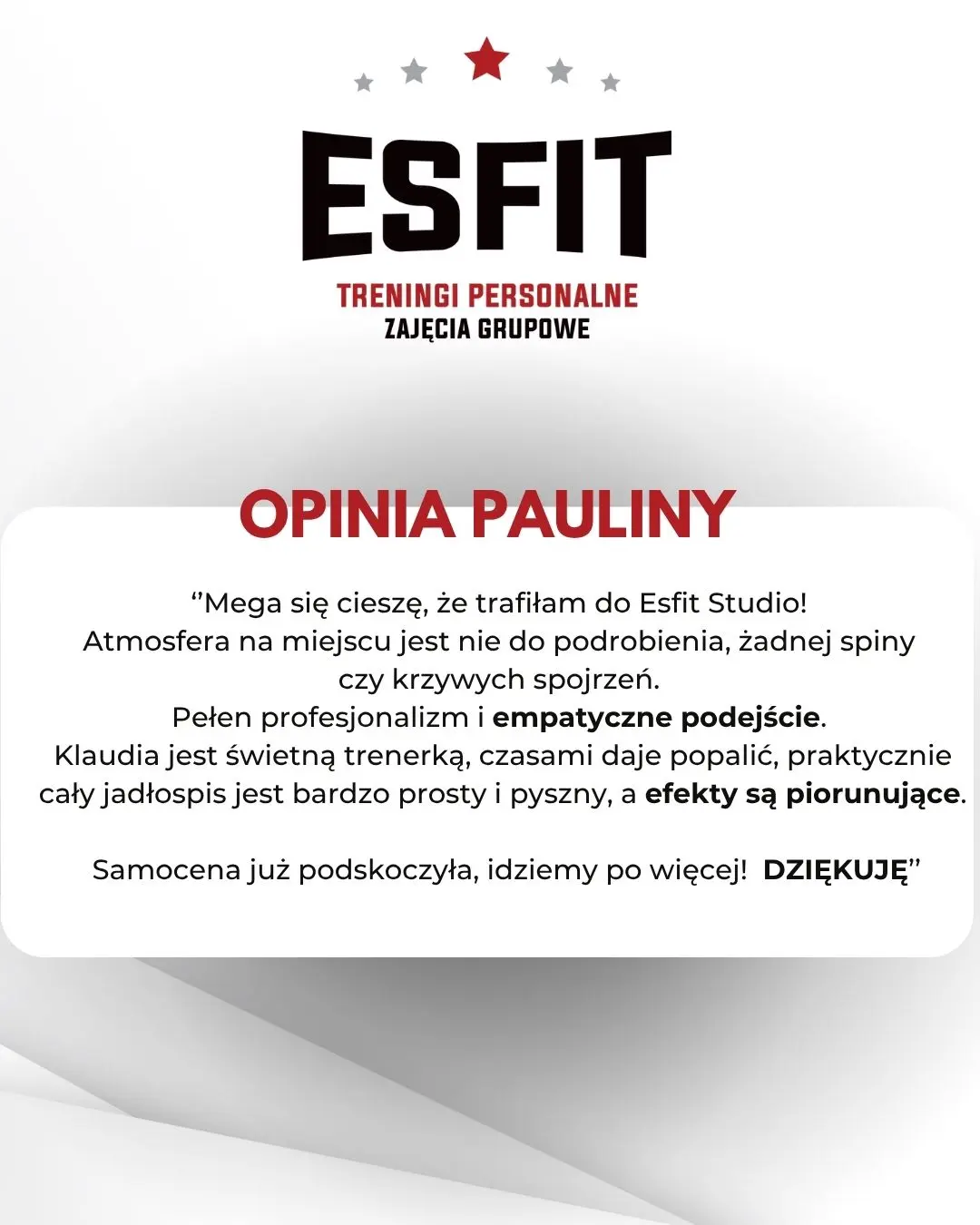 ESFIT STUDIO RADOM Siłownia studio treningu